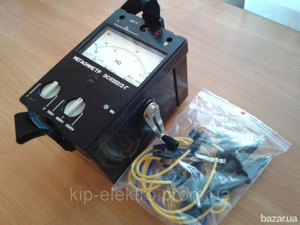 Мегаомметр ЭС0202/2-Г (ЭС0202/2Г, ЭС0202/2, ЭСО202/2-Г, ЭСО202/2Г, ЭСО202/2, ЕС0202/2-Г, ЕСО202/2-Г, Київ - зображення 3