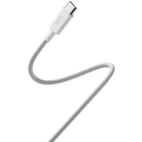 Кабель Xiaomi Braided Type-C to Type-C 6A 1m White (BHR087KGL) Харків