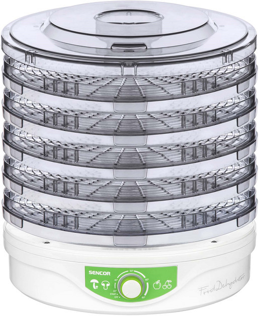 Сушка для овощей и фруктов SenСor SFD 2105WH 250 Вт белая Киев - изображение 1