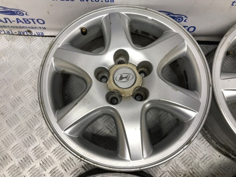 Диски титан комплект R16 Hyundai Tucson JM 2.0 DIESEL D4EA 2004 (б/у) Киев - изображение 2