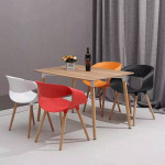 Стілець Берта пластиковий чорний Дніпро - зображення 2