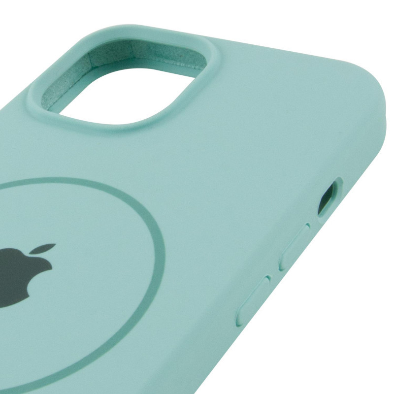 Чехол Silicone Case Full Protective (AA) with MagSafe для Apple iPhone 15 (6.1") Херсон - зображення 4