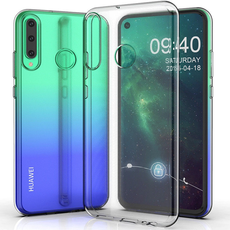 TPU чехол Epic Transparent 1,5mm для Huawei P40 Lite E / Y7p (2020) Херсон - зображення 3