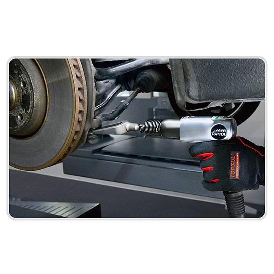 Съёмник шаровых опор и рулевых тяг "вилка" 20мм под пневмомолоток  TOPTUL KAJA18H1 Харків - зображення 2