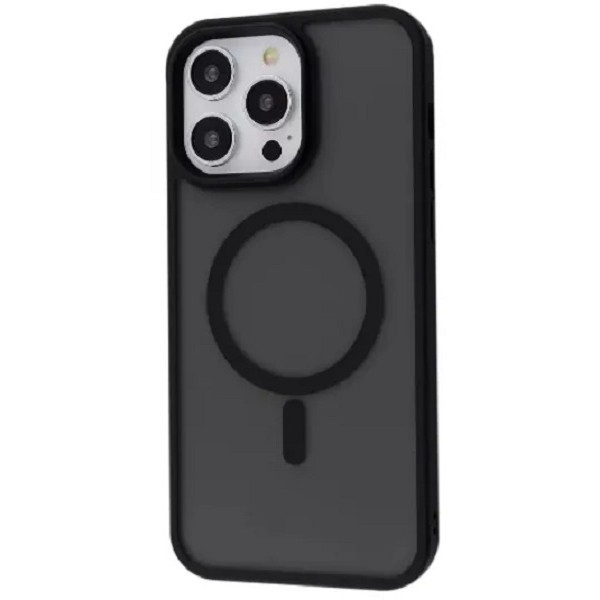 Чохол WAVE Matte Insane Case with Magnetic Ring для iPhone 14 Pro Black Харків - зображення 1