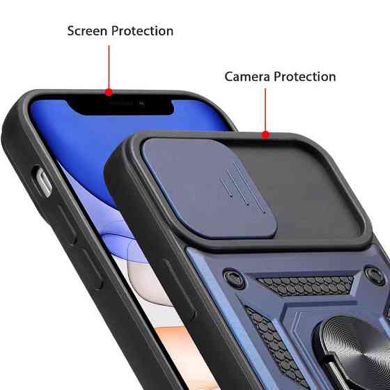 Ударопрочный чехол Camshield Serge Ring для Apple iPhone XS Max (6.5") Херсон
