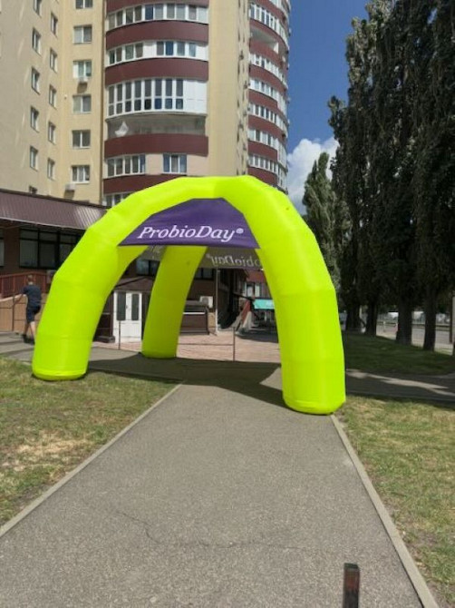 Палатка надувная тент для уличного маркетинга, рекламы возведение 5-15 мин Київ - зображення 3