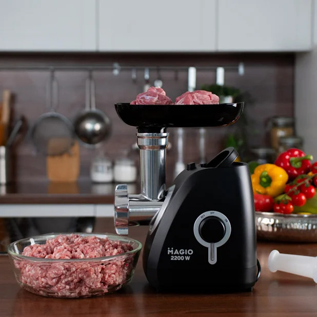 Мясорубка Magio MG-270 2200 Вт черная Киев - изображение 6