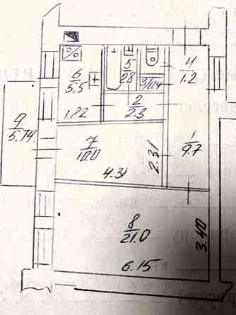 Продам. 2-к.кв. 2/3, пр.Дмитра Яворницького 99 Днепр