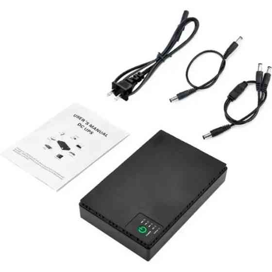 DM Портативне джерело живлення Mini DC UPS DC1018P 10400mAh Black Харків