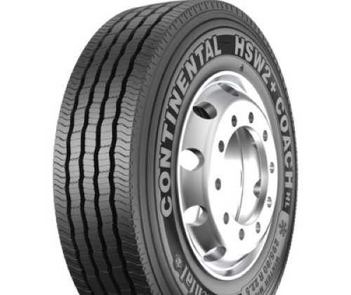 295/80 R22.5 Continental HSW2+ Coach 154/149M Рульова вантажна шина Київ - зображення 1
