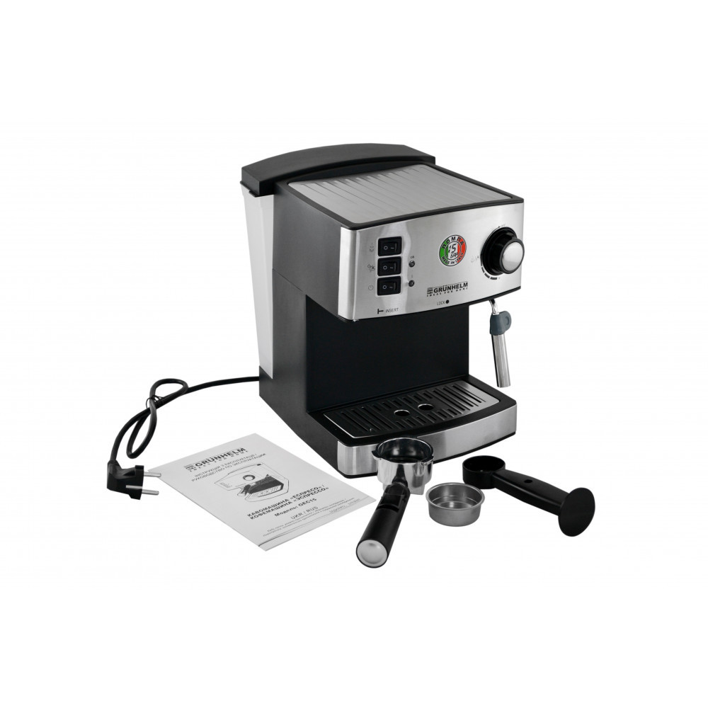Кофеварка Grunhelm GEС-15 15 бар Киев - изображение 7