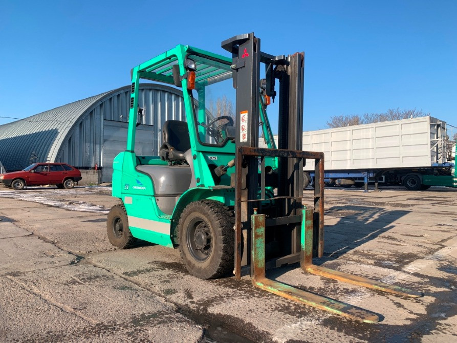 Бензиновий навантажувач Mitsubishi, напрацювання 2919 мотогодин. Модель: FGE20T Рівне - зображення 5