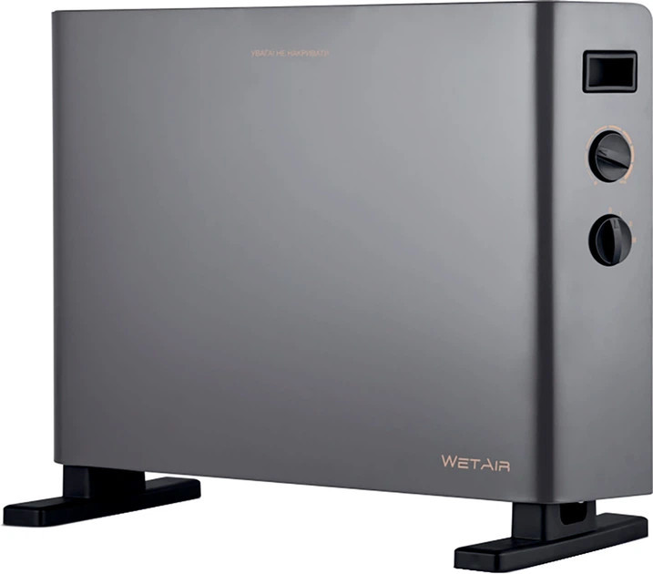 Конвектор WetAir WCH-600EWG 2000 Вт темно-серый Київ - зображення 1