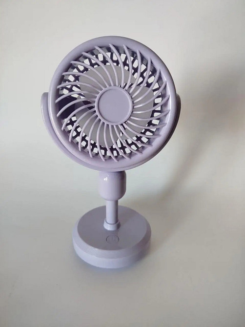 Вентилятор настольный Atlanfa 677-96 3 Вт фиолетовый Киев - изображение 5