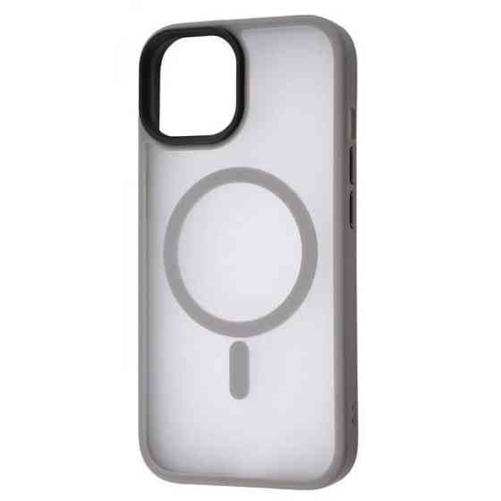 Чохол WAVE Matte Insane Case with Magnetic Ring для iPhone 15 Pro Max Gray Харків