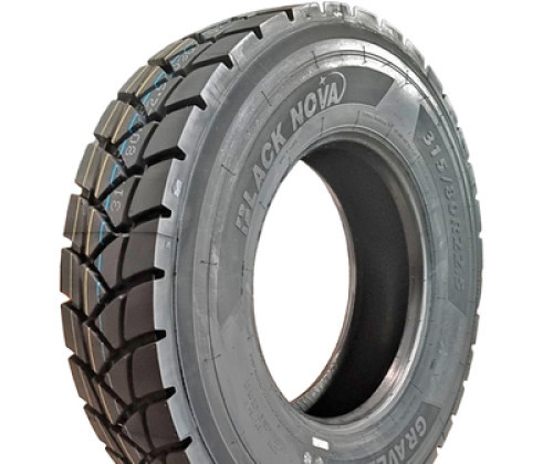 315/80 R22.5 Black Nova Gravel G6 157/154K Кар'єрна шина Київ - зображення 1