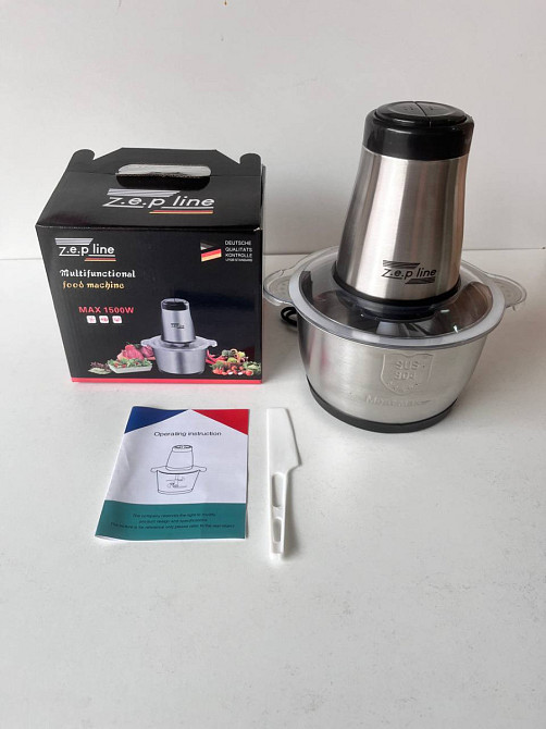 Чоппер-измельчитель Zepline ZP 051 1500 Вт Київ - зображення 5