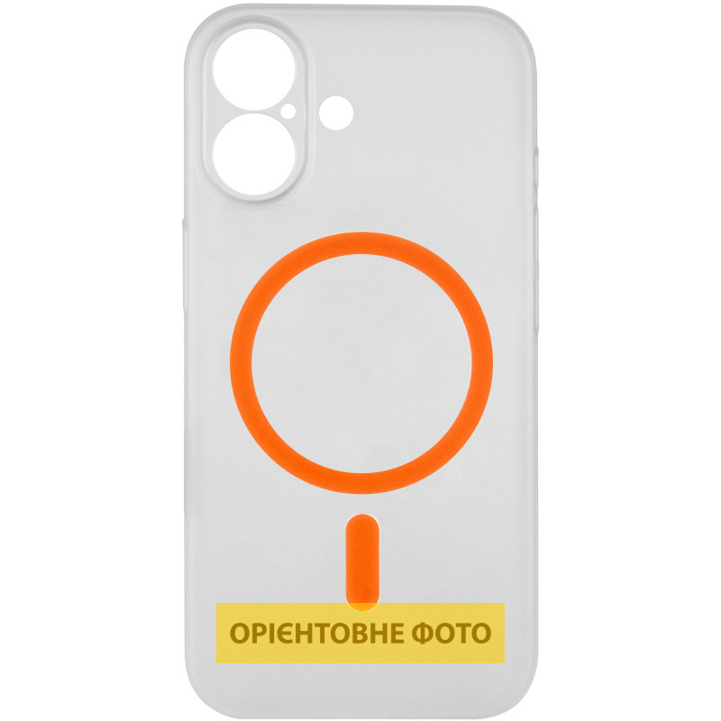 Чехол PC Slim Matte with Magnetic Fit (camera button) для Apple iPhone 16 (6.1") Херсон - зображення 4
