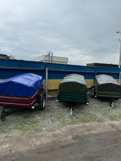 Новий автомобільнимй причіп 170х130х40 від виробника "Дніпро" Гайворон - зображення 2