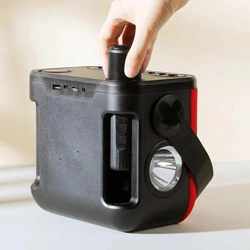 Колонка портативная Bluetooth T&G TG545DK red красная Київ - зображення 3