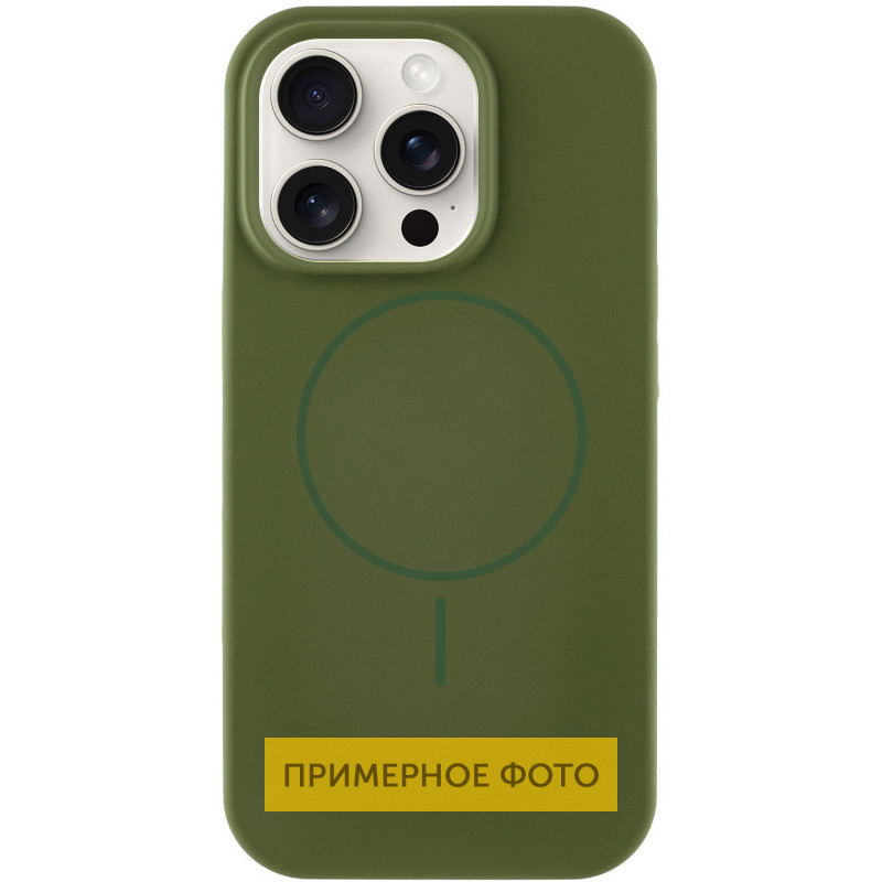 Чехол Silicone Case Full Protective (AA) NO LOGO with MagSafe для Apple iPhone 16 Plus (6.7") Херсон - зображення 1