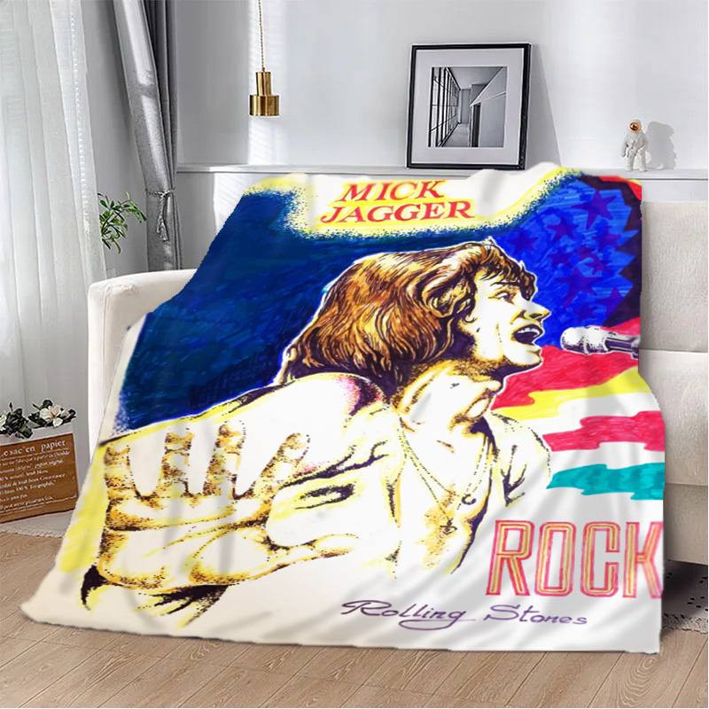 Плед 3D Mick Jagger 2567_B 12027 135х160 см Киев - изображение 1