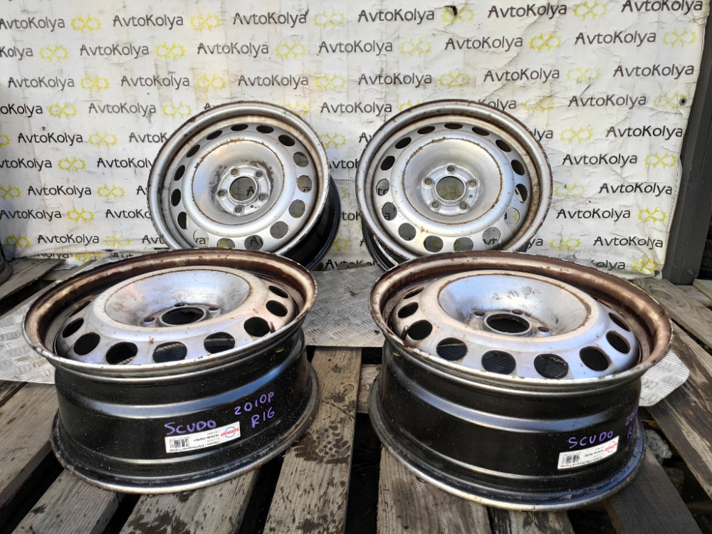 Диск металлический R16 Fiat Scudo 2007-2016 Ковель - изображение 4