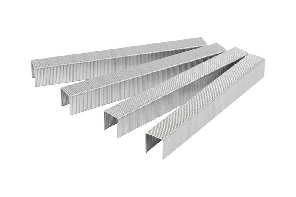 Скобы закаленные для пневмостеплера WERTVOLL тип 80 14 мм/12.8х0.95 мм 12000 шт FX-2314 Харьков - изображение 1