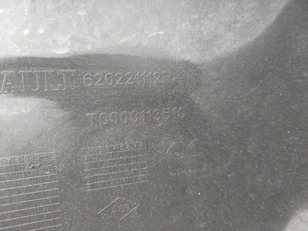 Бампер передний Renault Clio IV 2012-2019 (620221112R) Ковель - зображення 2