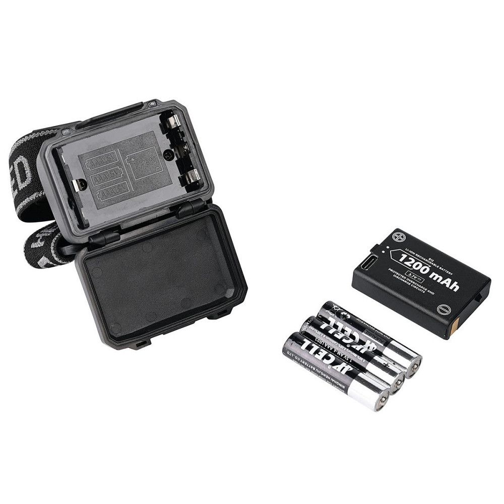 Фонарик налобный светодиодный (LED) с зумом PROTESTER PRO-HL0550S Харків - зображення 2