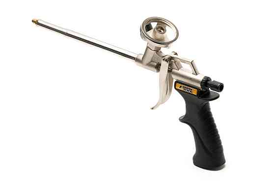 Пистолет для монтажной пены, 320 мм, цельнометаллический, Standard MASTERTOOL 81-8681 Харків
