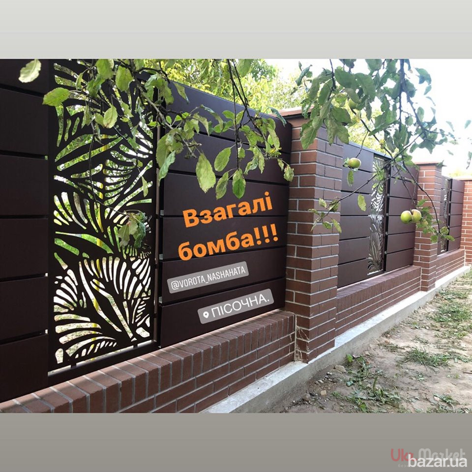 Клінкерні стовпчики і підмурівки для огорожі, паркану під клінкерну цеглу Львів - зображення 9