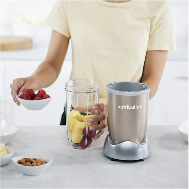 Фитнес-блендер Nutribullet Pro NB907CP 900 Вт коричневый Київ - зображення 5