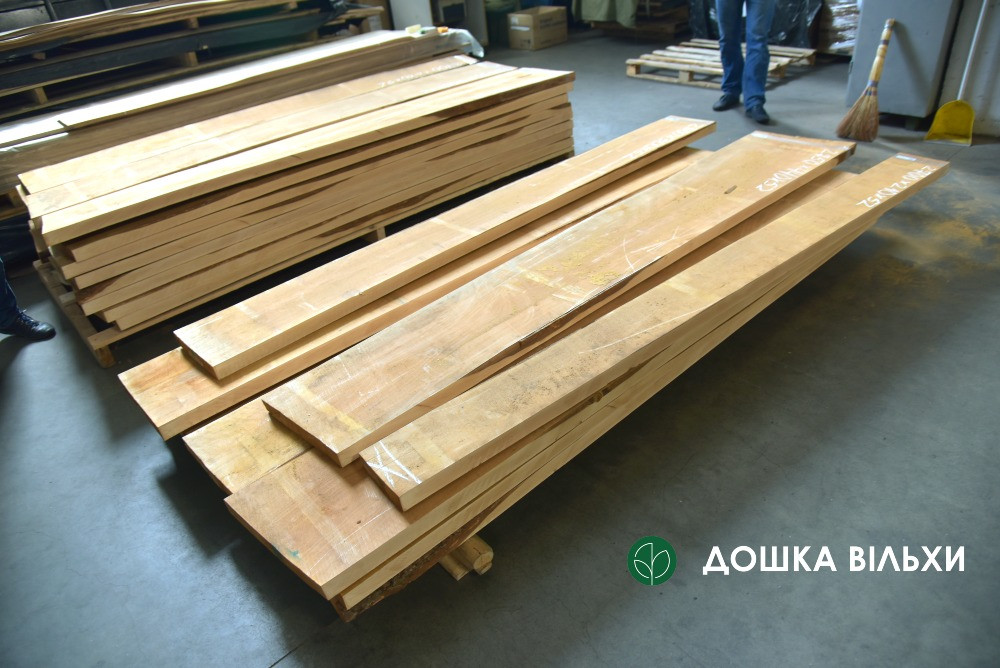 Дошка ВІЛЬХА столярна камерної сушки 8% - 32/52 мм (доска ольхи) Киев - изображение 1
