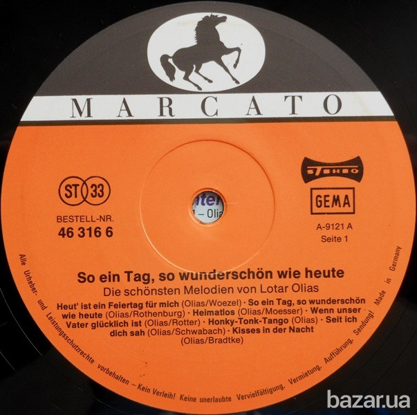 2 LP Die schönsten Melodien von Lotar Olias Винница - изображение 2