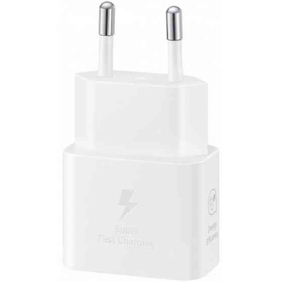Мережевий зарядний пристрій Samsung 25W Travel Adapter + cable Type-C White (EP-T2510XWEGEU) (Код то Харьков