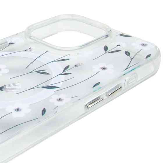 TPU+PC чехол Clear Garden with MagSafe для Apple iPhone 16 Pro Max (6.9") Херсон