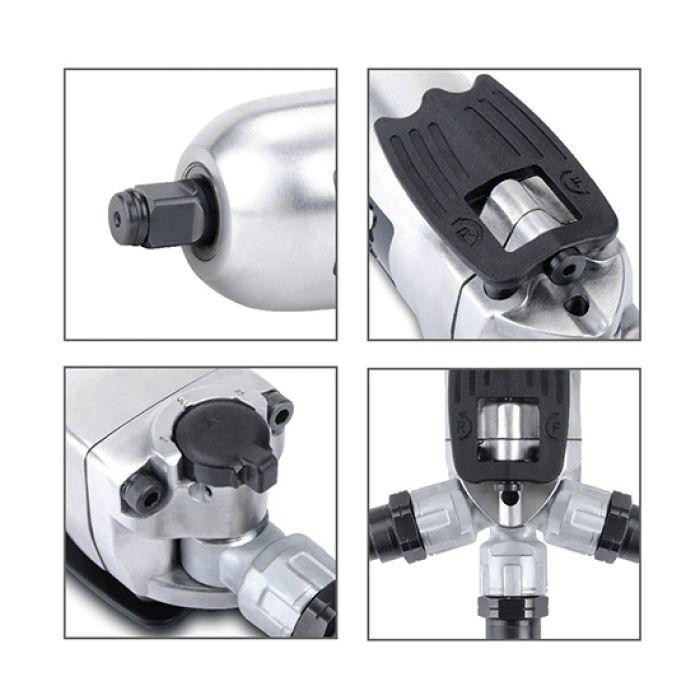 Пневмогайковерт профессиональный TOPTUL 3/8" 108N/m 12000об/мин Mini Butterfly Type KAAU1208 Харьков - изображение 2