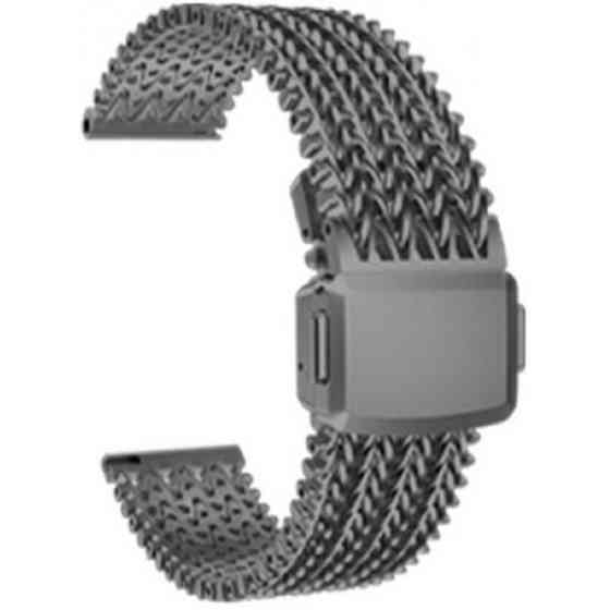 DM Ремінець W Metal 22 mm Універсальний Titanium Харків