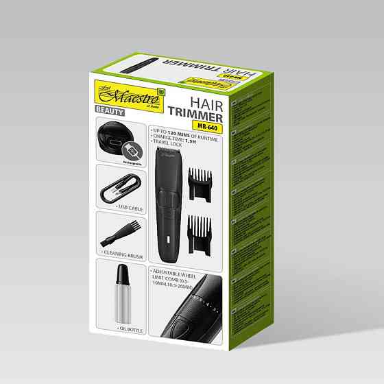 Триммер Maestro MR-640 черный Київ