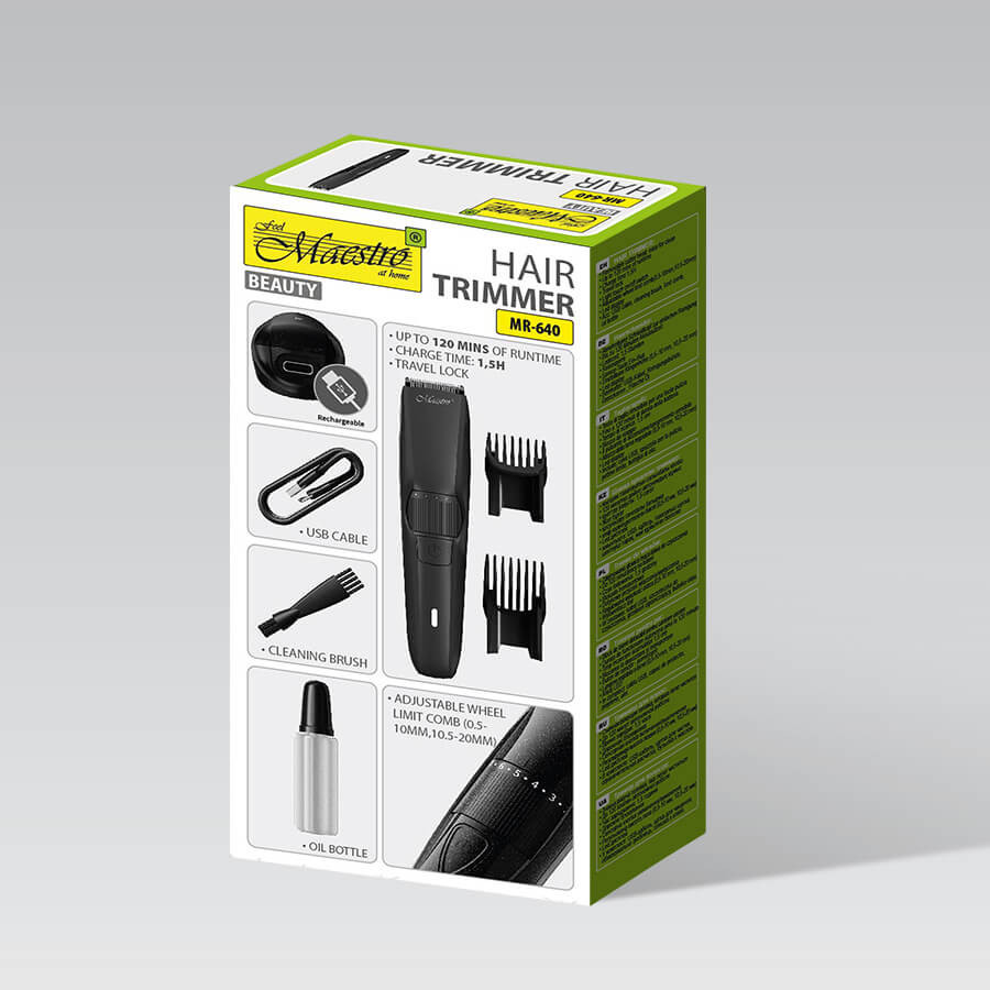 Триммер Maestro MR-640 черный Київ - зображення 5