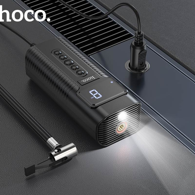 Автомобильный насос Hoco PH55 Roys smart car air pump Херсон - изображение 7