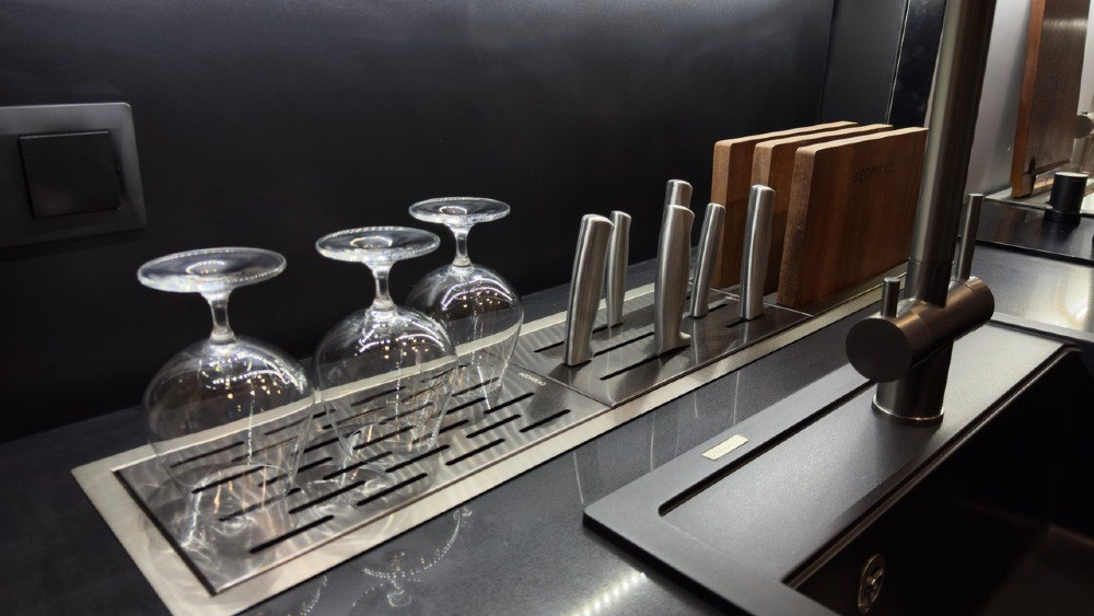 Вбудована сушка LEOMIKAO ML-01 GM (колір – вороняна сталь) –Leomikao Дніпро - зображення 1