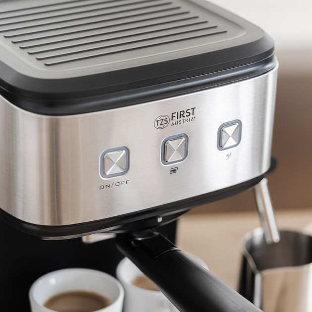 Кофеварка рожковая First FA-5476-2 800 Вт черная Киев - изображение 5