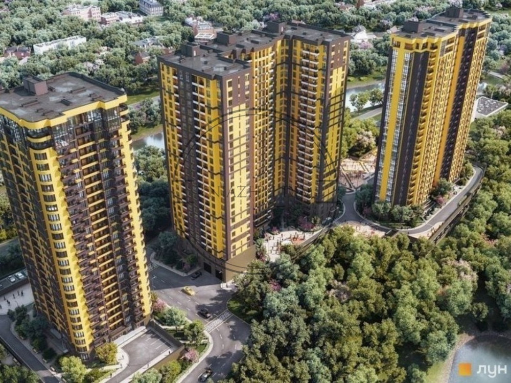 1 к. квартира ЖК Медовый по ул.Петра Радченка,33. Код обьекта:21134382 Киев - изображение 1