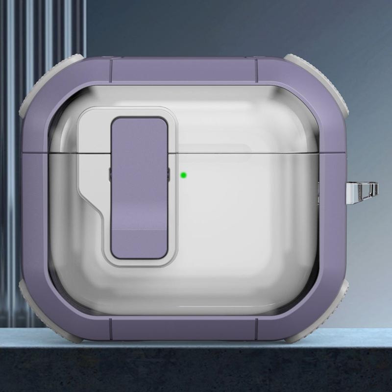 Футляр противоударный Locking Button для наушников Airpods 4 Херсон - изображение 2