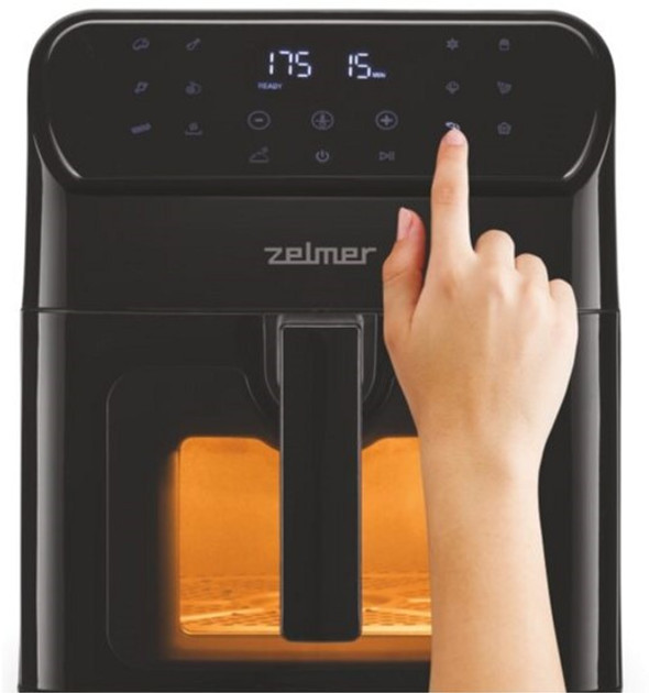 Мультипечь ZELMER ZAF6500 1500 Вт черная Киев - изображение 9