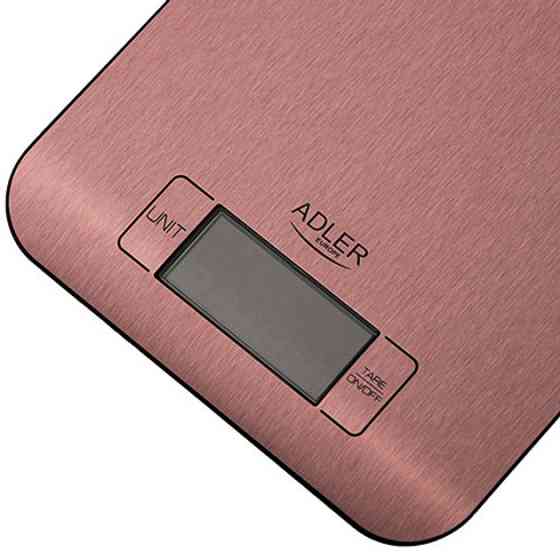 Весы кухонные Adler AD 3183 copper 5 кг медные Київ
