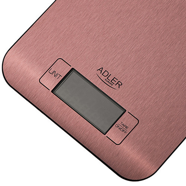 Весы кухонные Adler AD 3183 copper 5 кг медные Київ - зображення 2
